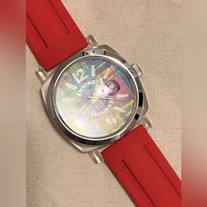 Y2K Dooney & Bourke Watch in red